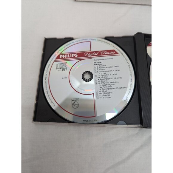 Handel Messsiah Monteverdi Choir English Baroque Soloists Philips 1982 - Picture 3 of 9